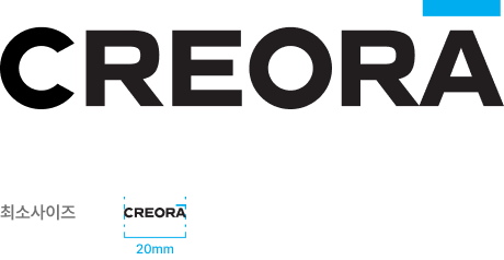 CREORA Logo 최소사이즈 20mm